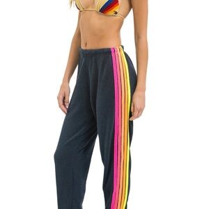 Aviator Nation 5 Stripe Sweatpants